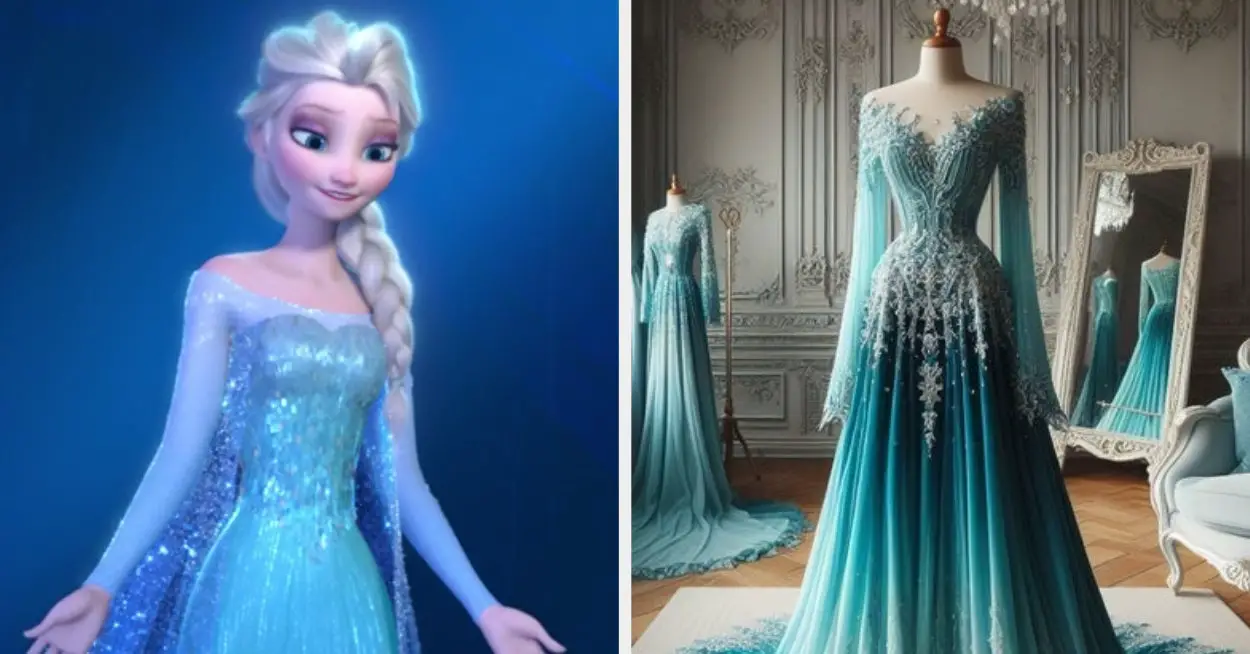 Disney Princess AI Dresses
