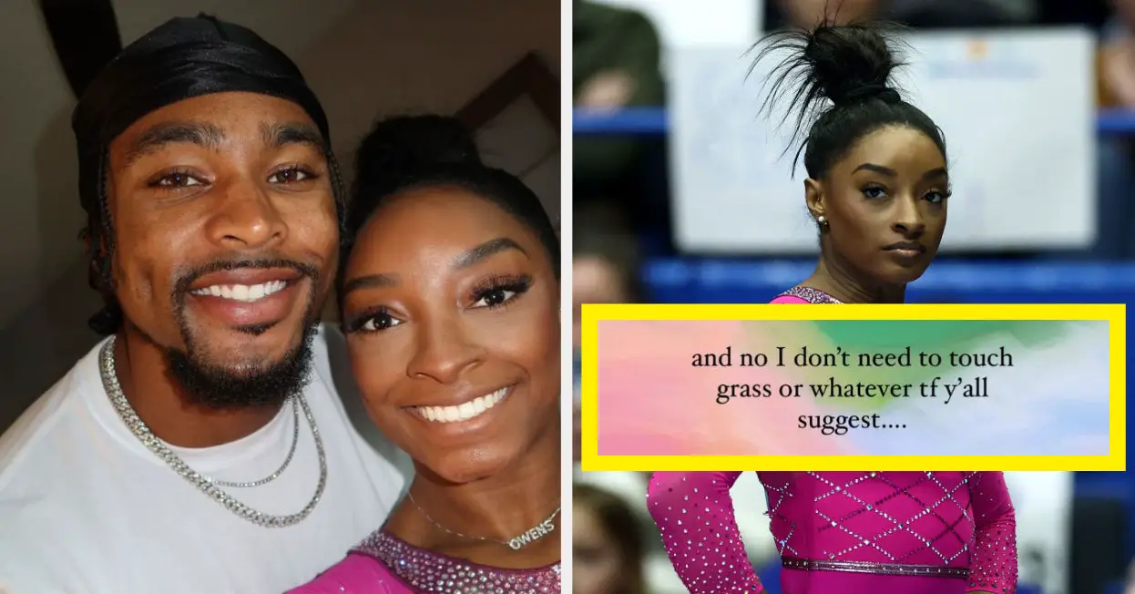 Enough Is Enough — Simone Biles Addressed "Disrespectful" Comments She's Received About Her Husband And Their Marriage