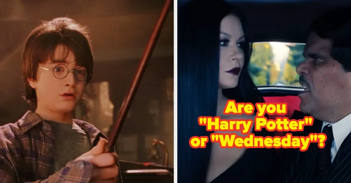 Everybody's Either "Harry Potter" Or "Wednesday"—Find Out Which One You Are