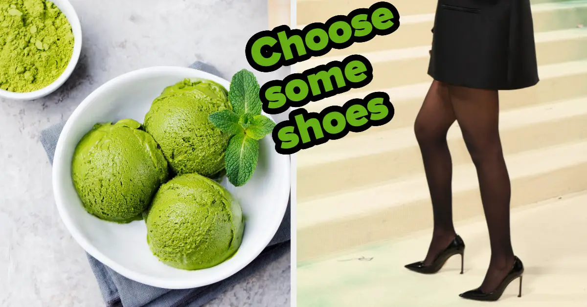 Go Shoe Shopping And Discover What Ice Cream Flavor You Are