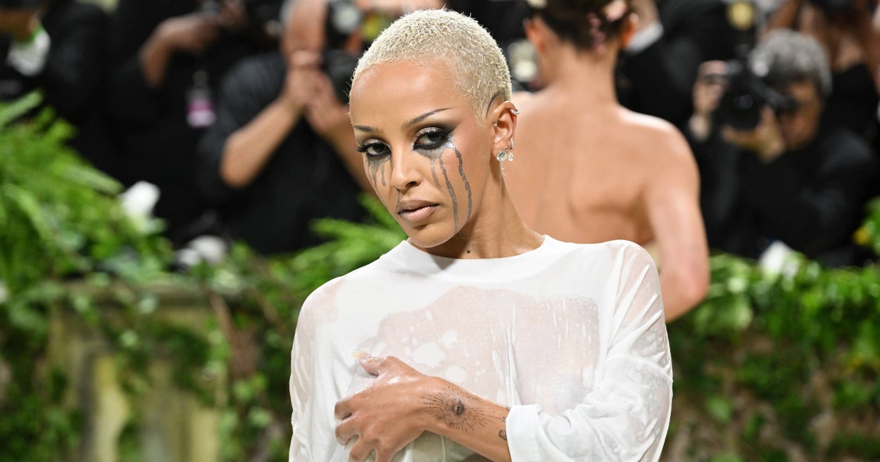 Here's The Inspiration Behind Doja Cat's Controversial Wet T-Shirt Look To The Met Gala