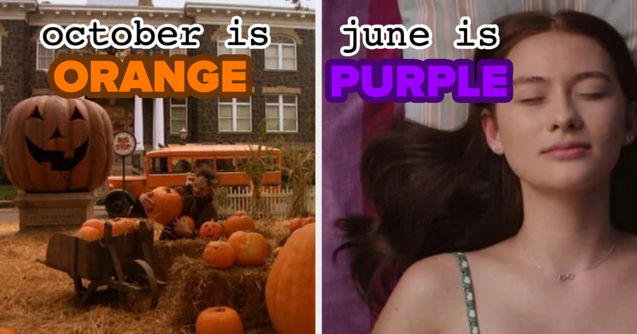 I Swear, I'm Genuinely Curious Which Color You Associate With Each Month