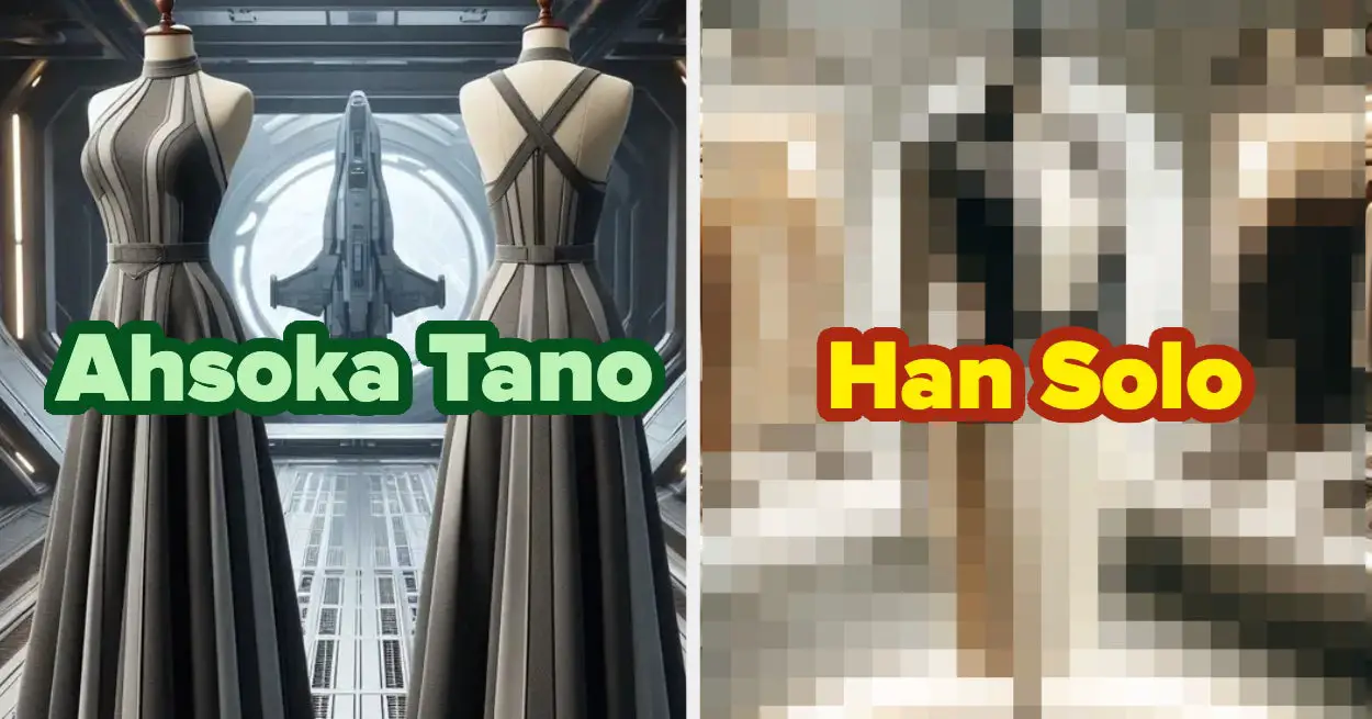 I Used AI To Create Dresses Based On "Star Wars" Characters And The Results Are Absolutely Stunning