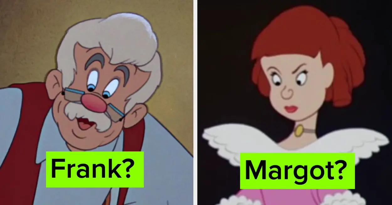 I'm Genuinely Interested In What You'd Rename These Popular Disney Characters