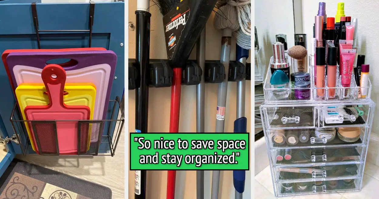 If You Hate Clutter With Every Fiber Of Your Being, Try These 42 Organization Solutions