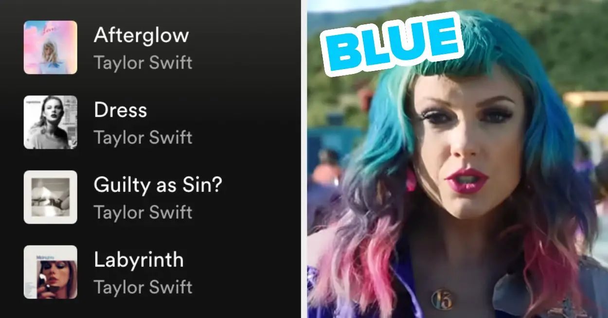 Make A Taylor Swift Playlist And We'll Give You A Color To Dye Your Hair