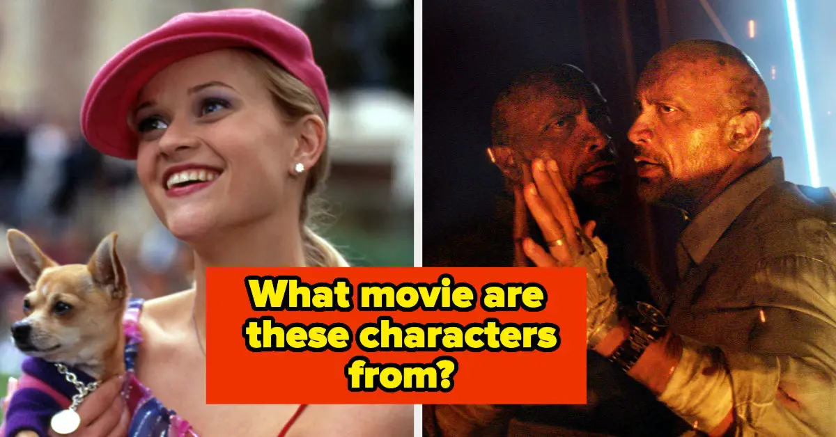 Match The Character To The Movie They Are From
