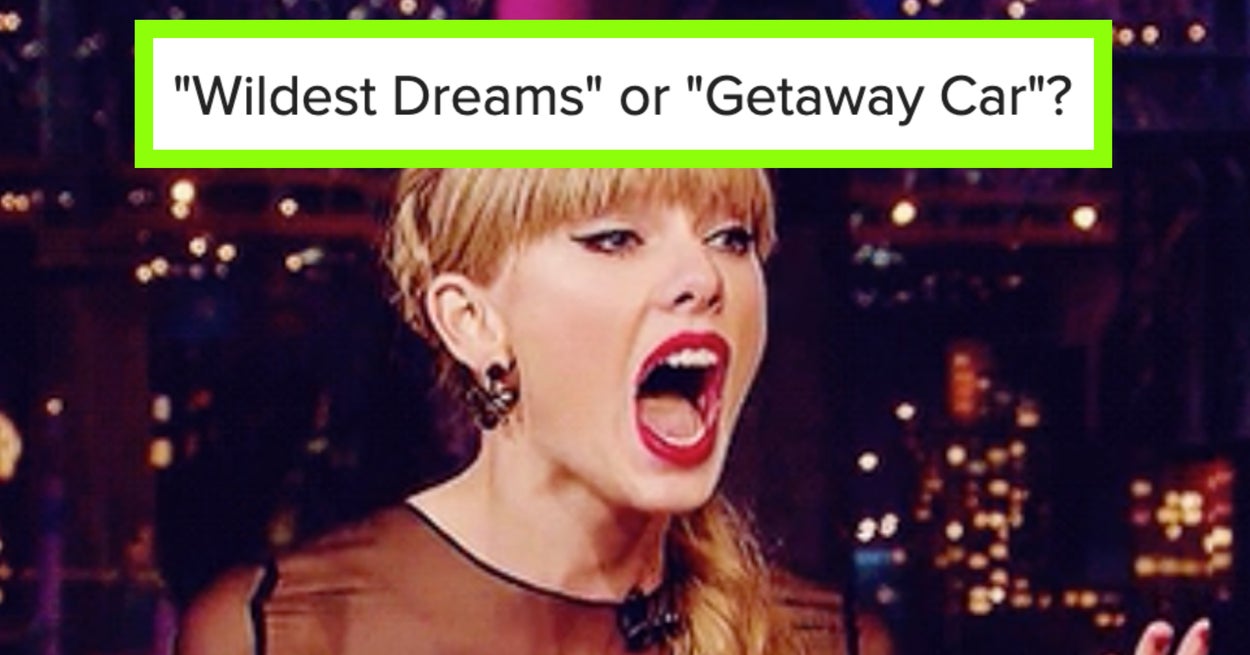 This May Be Impossible, But I'm Asking You To Choose Between These Taylor Swift Songs