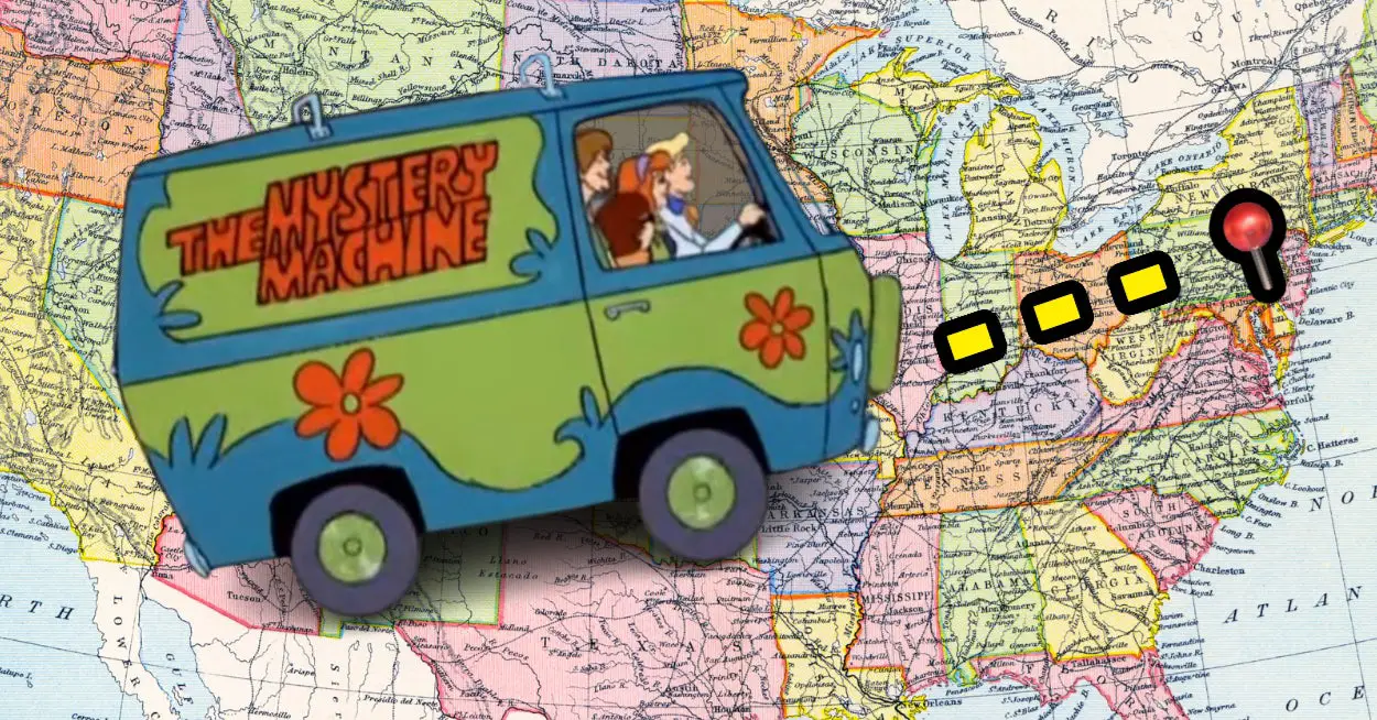 Travel Around The USA To Reveal Which Scooby-Doo Character You Are