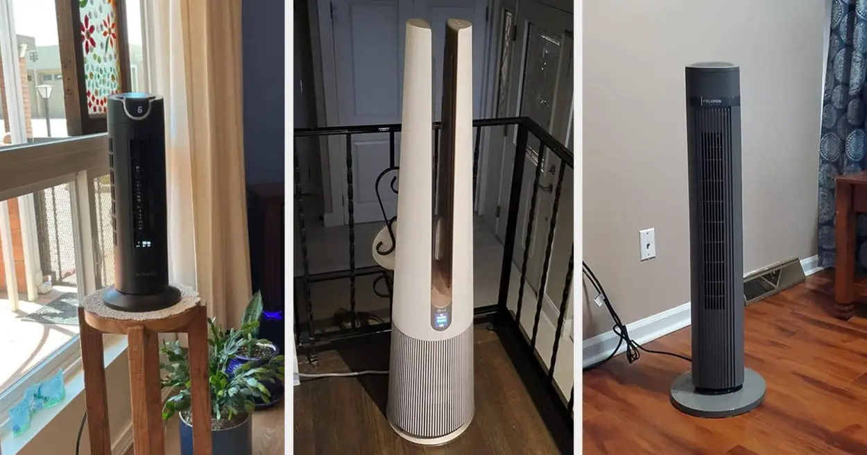 14 Of The Best Tower Fans To Help You Stay Cool And Breezy