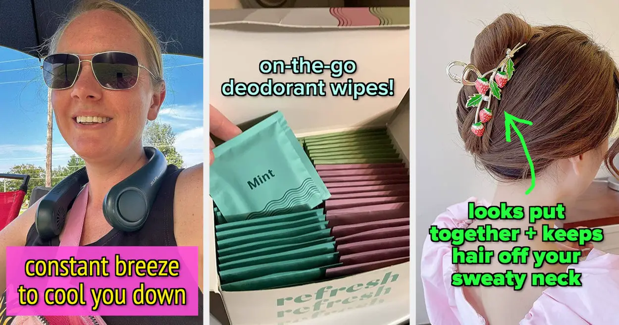 18 Things To Revive You After A Sweaty Commute