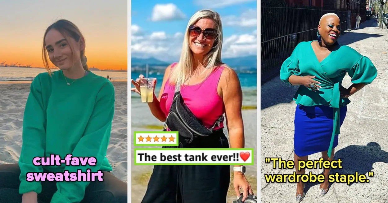 34 Amazon Clothing Pieces With Over 10,000 5 Star Ratings