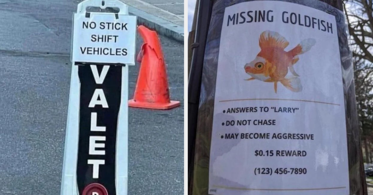 BRB, Still Laughing At The 18 Funniest Signs Of The Week