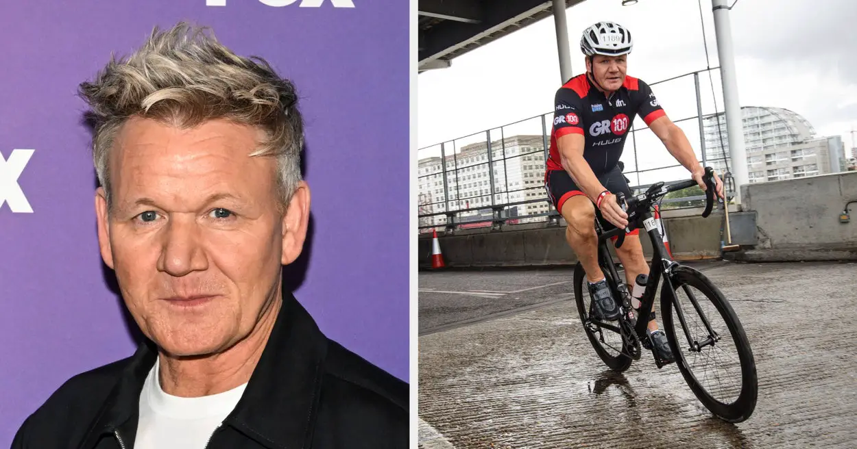 Gordon Ramsay Warned Fathers And His Fans To "Wear Helmets" After Revealing He Suffered A Serious Bike Accident