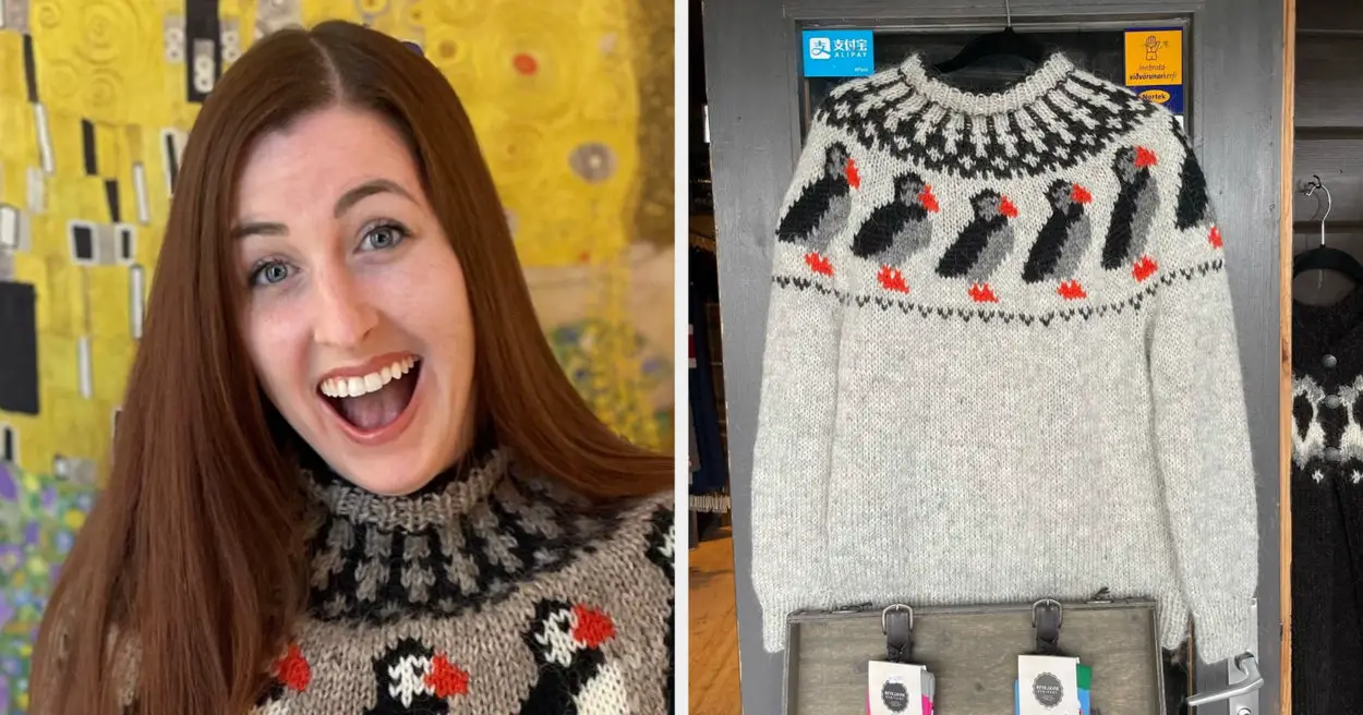 Internet Helps Woman Find Lost Puffin Sweater