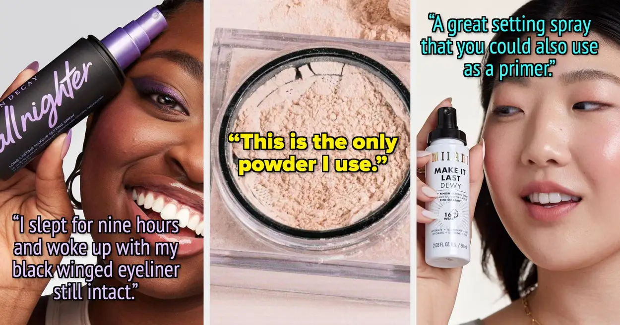 These 21 Setting Sprays And Powders Will Keep Your Makeup Where It’s Supposed To Be