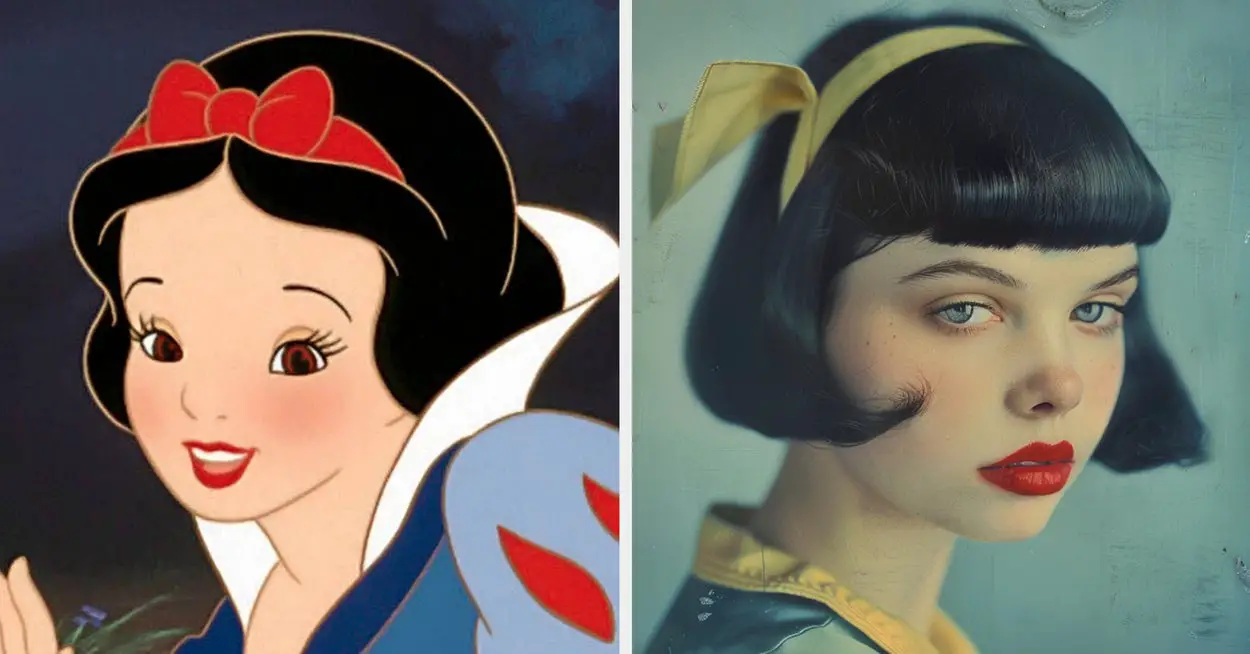 19 AI-Generated Photos That Show What Popular Disney Characters Would Look Like Based On The Years Their Movies Came Out