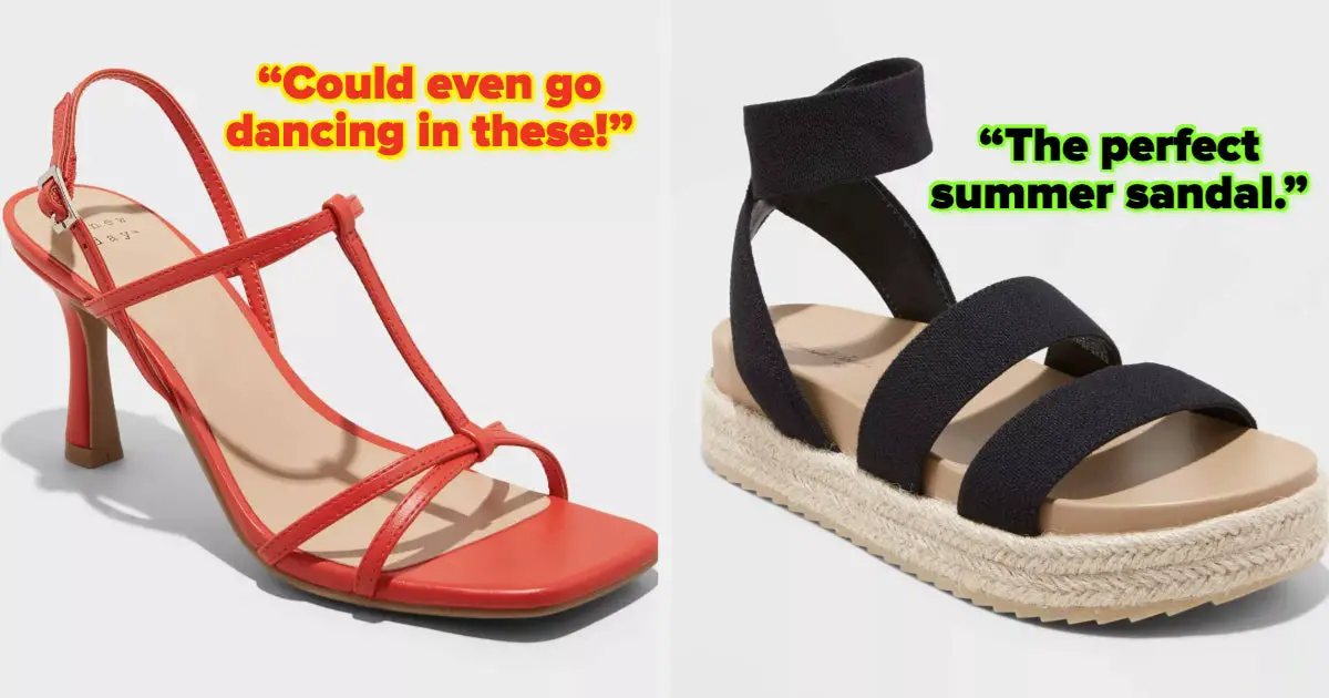 20 Reliable Pairs Of Target Sandals