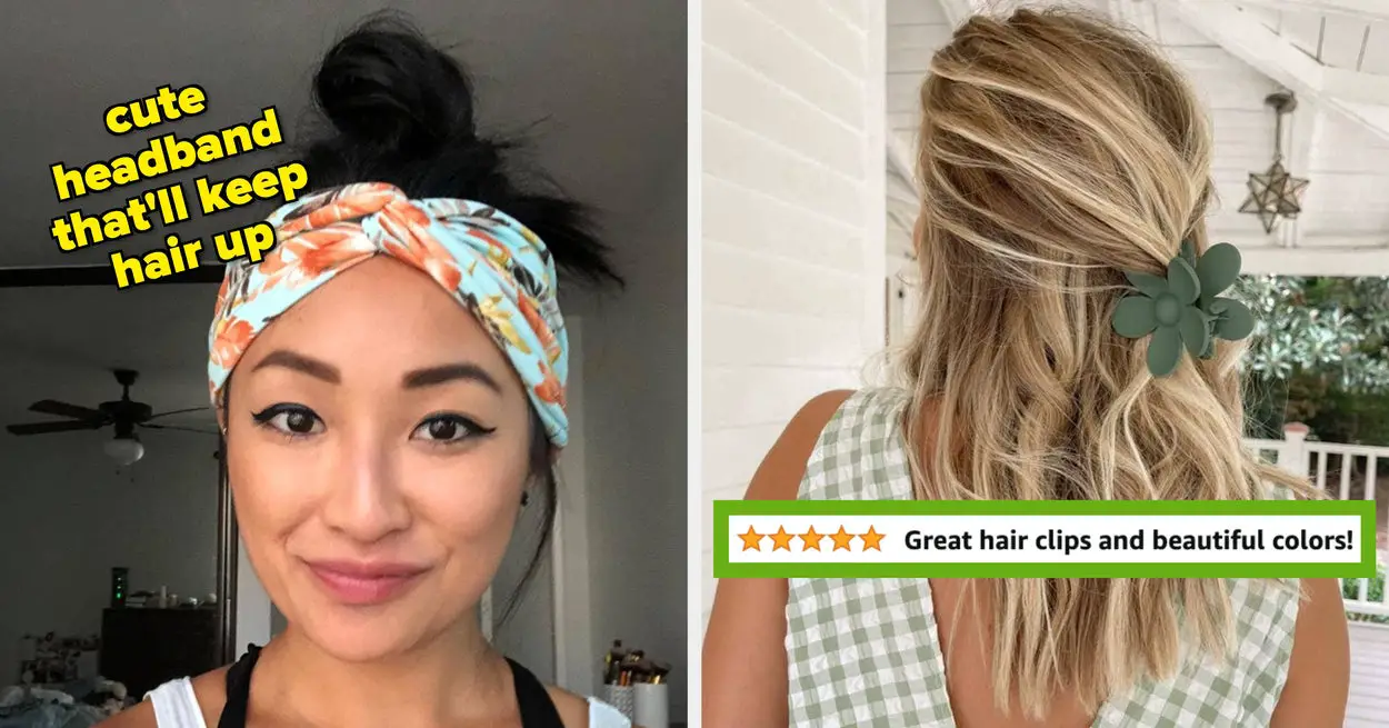 22 Hair Accessories To Keep Your Hair Off Your Neck