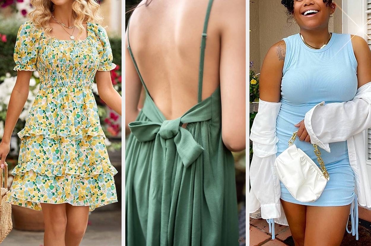 34 Pretty Dresses For Anyone Looking For A One-And-Done Ensemble