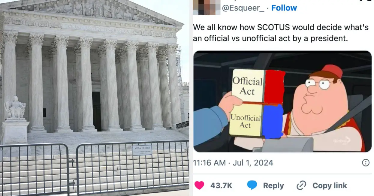 Americans On Twitter React To SCOTUS Immunity Ruling