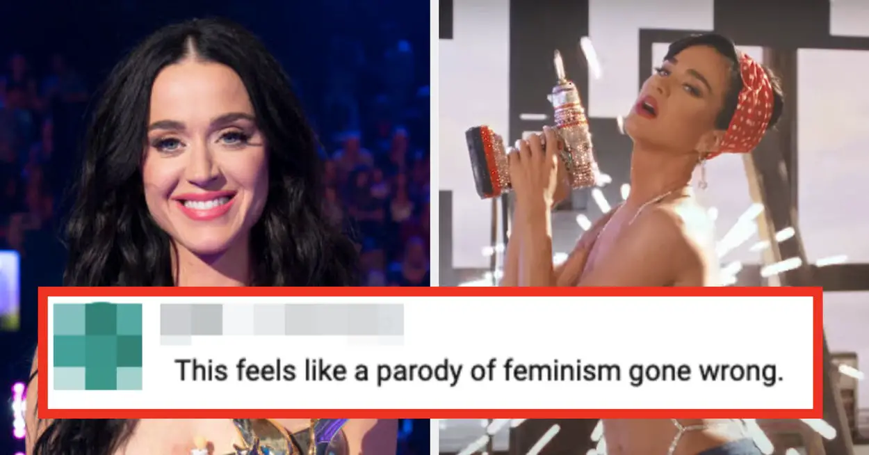 Following Online Criticism For "Woman's World," Katy Perry Posted A Video Defending The Message Behind The Music Video, And Now She's Receiving More Backlash