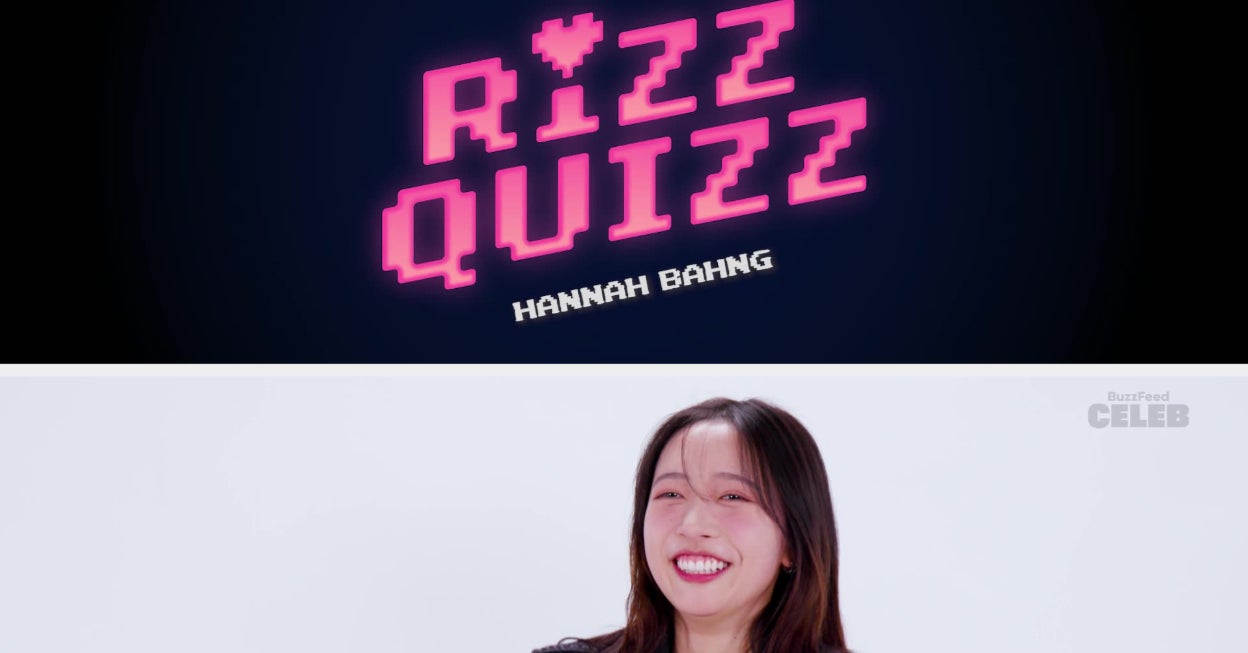 Hannah Bahng Rizz Quiz