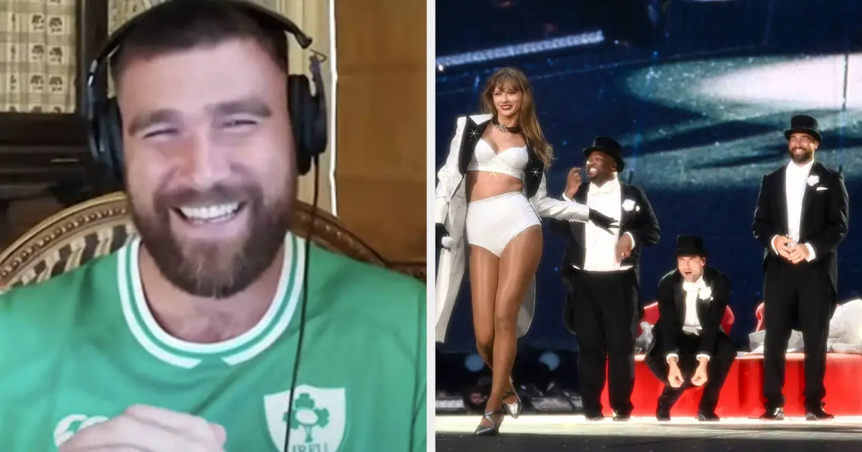 How Travis Kelce Ended Up On Stage At Taylor Swift Eras Tour
