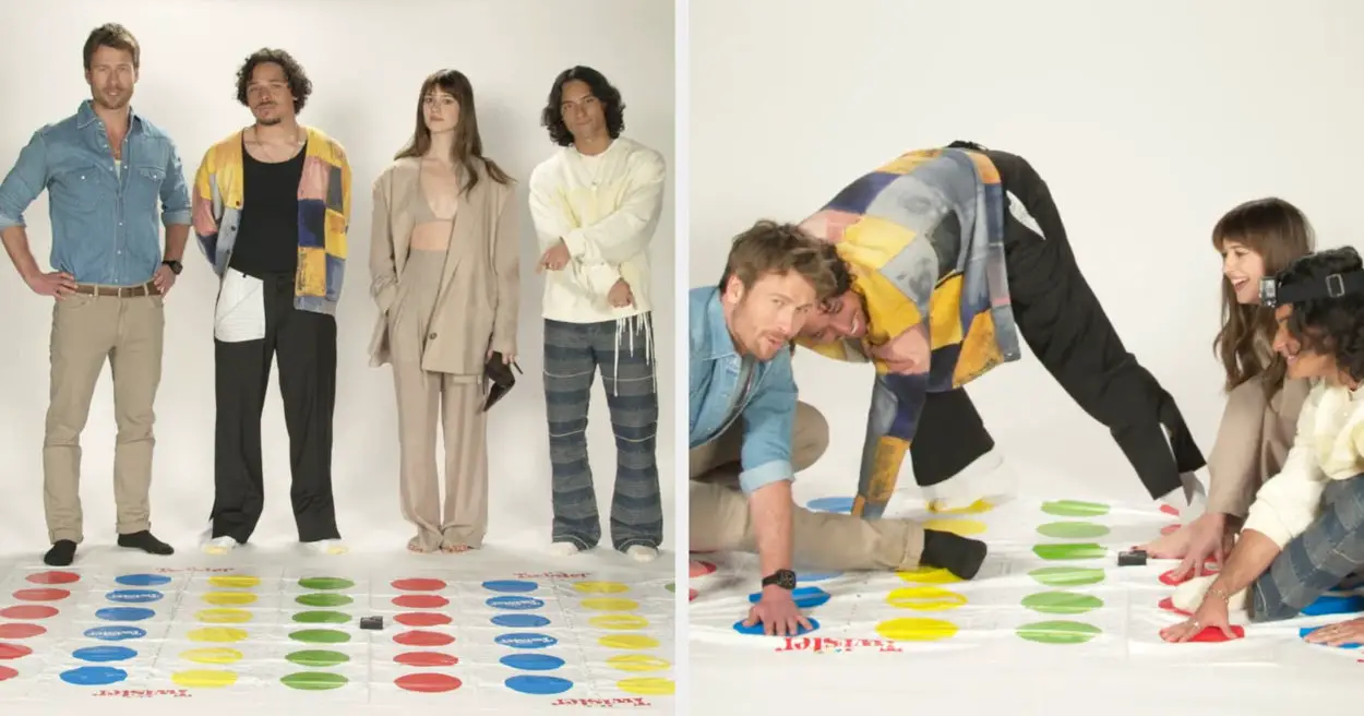 Watch The Twisters Cast Play Twister