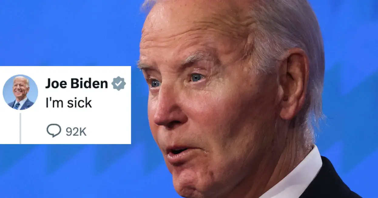 "I'm Sick": Twitter Is Having A Field Day With Joe Biden's COVID-Themed Tweet