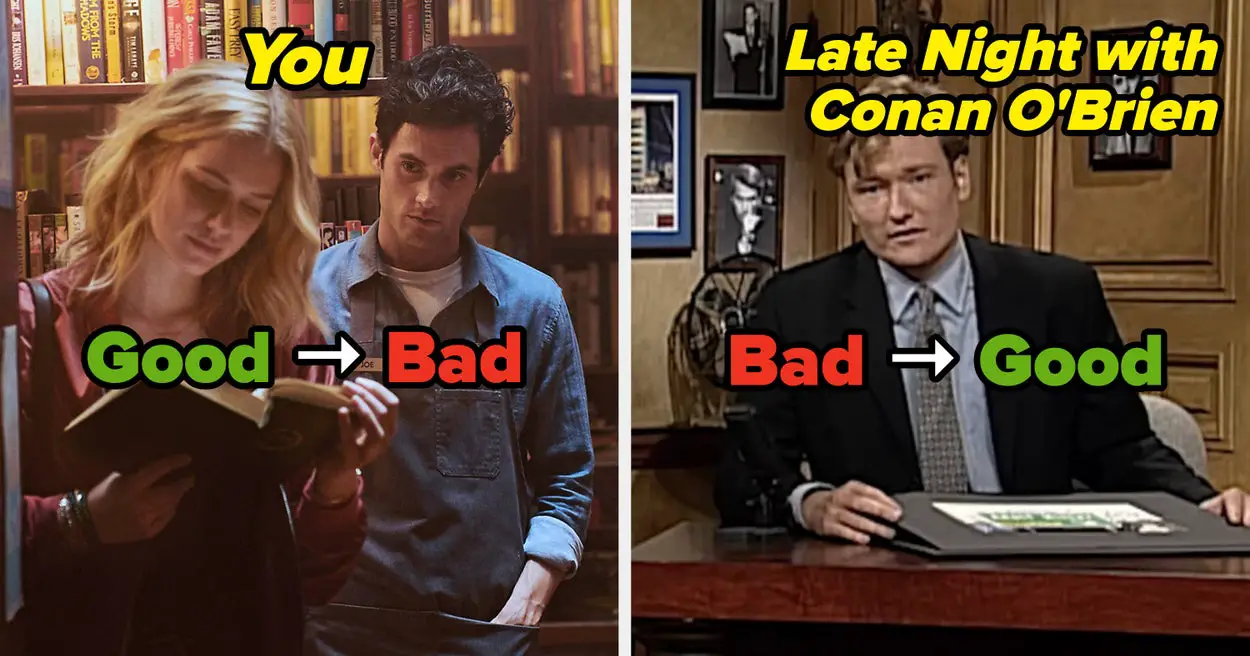 10 Shows That Improved 10 That Declined Over Time