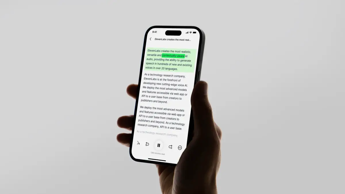 elevenlabs’-text-to-speech-app-reader-is-now-available-globally