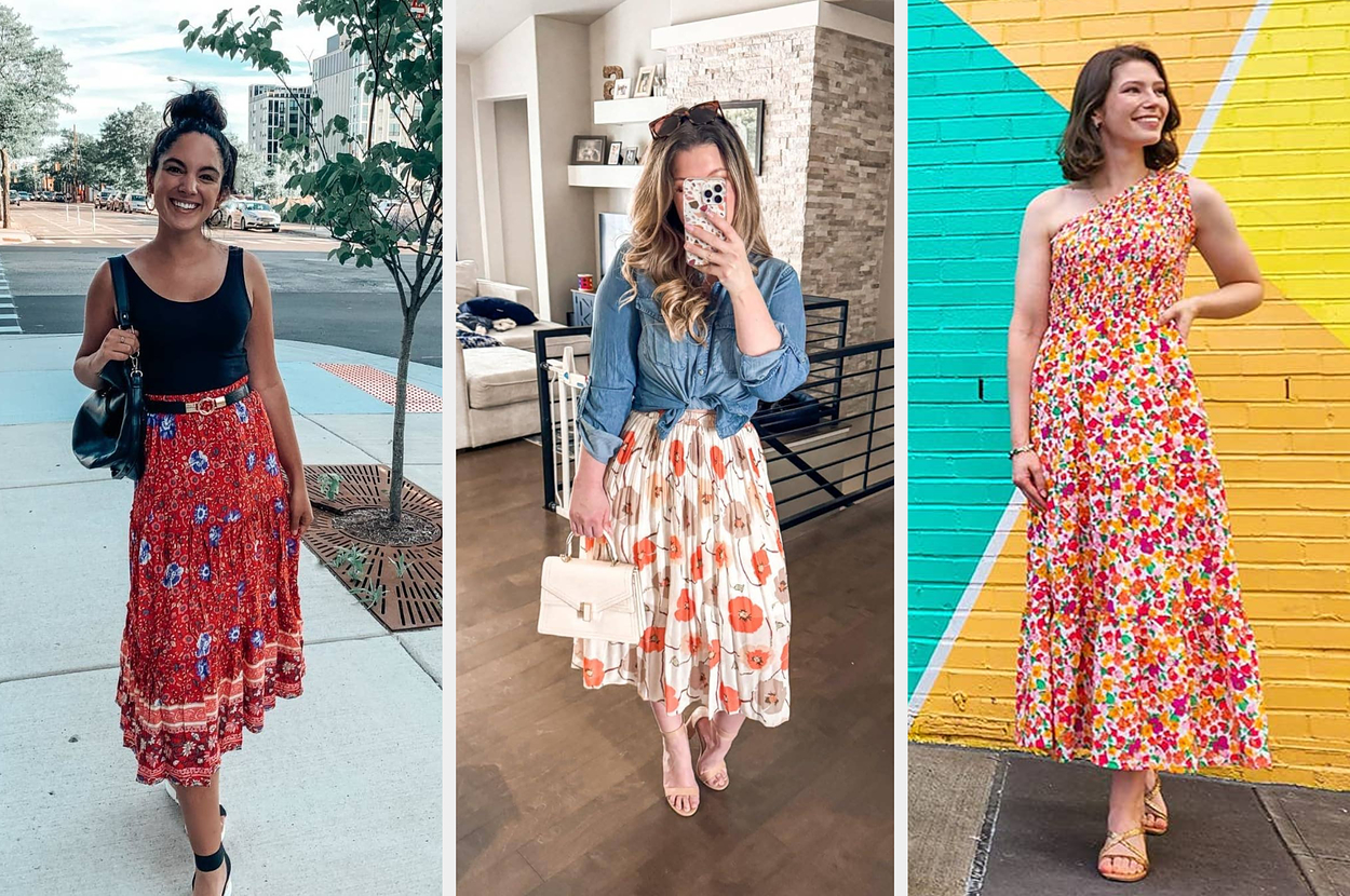 26 Midi Dresses And Skirts You’ll Want To Twirl In For The Rest Of Summer