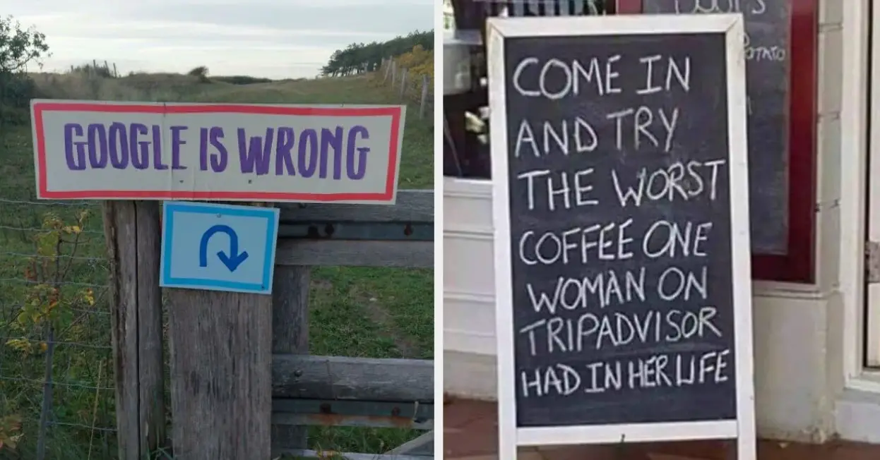 Forgive Me, I'm Still Laughing At The 19 Funniest Signs Of The Week