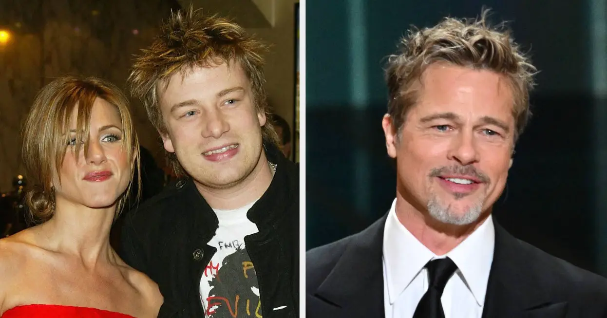 Jamie Oliver Was Brad Pitt’s Birthday Gift From Jennifer Aniston