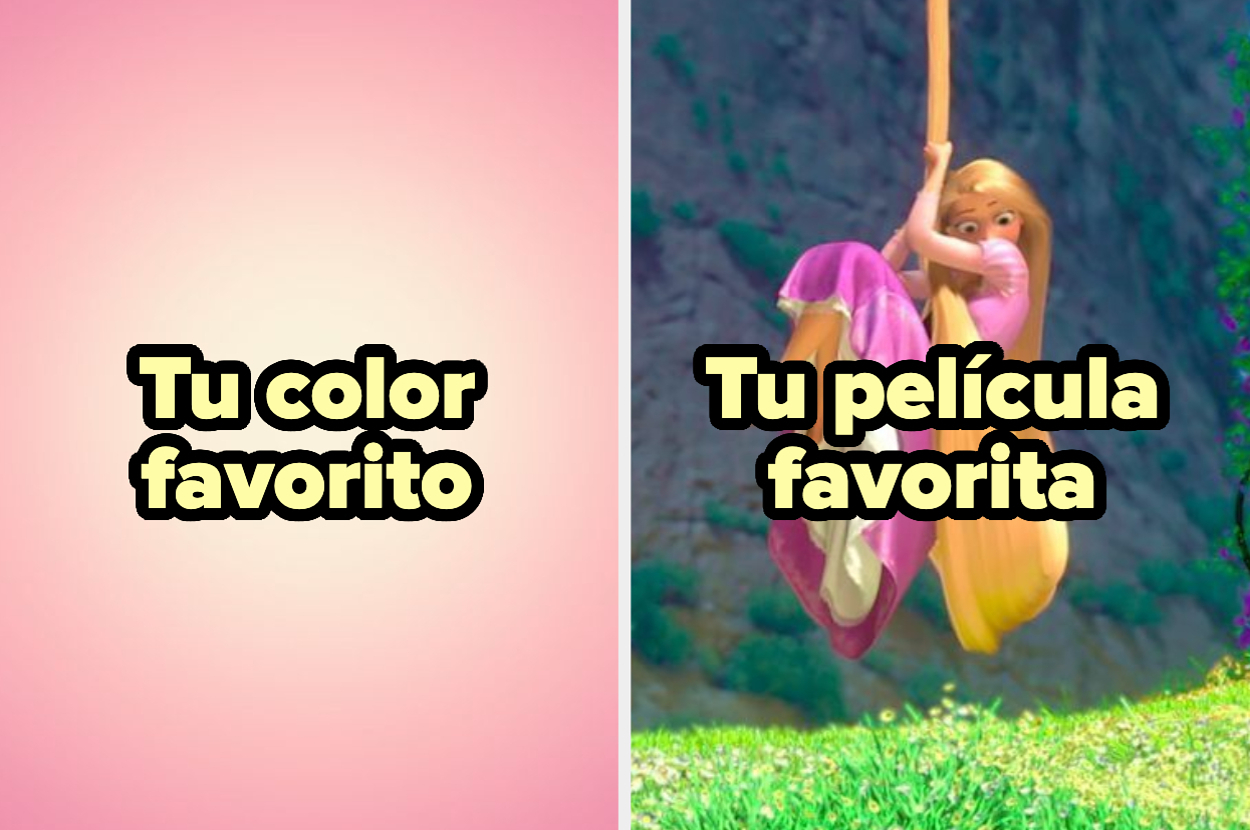 Puedo adivinar tu película favorita de Disney solo con tu selección de colores