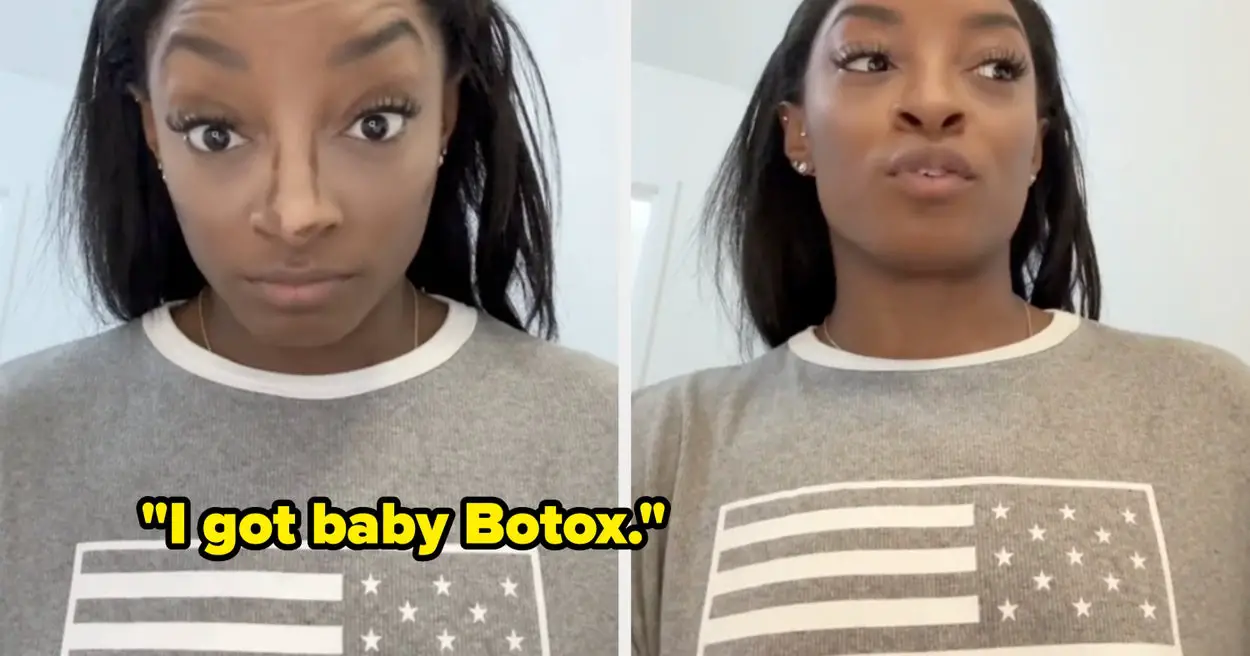 Simone Biles Comments On Botox Experience