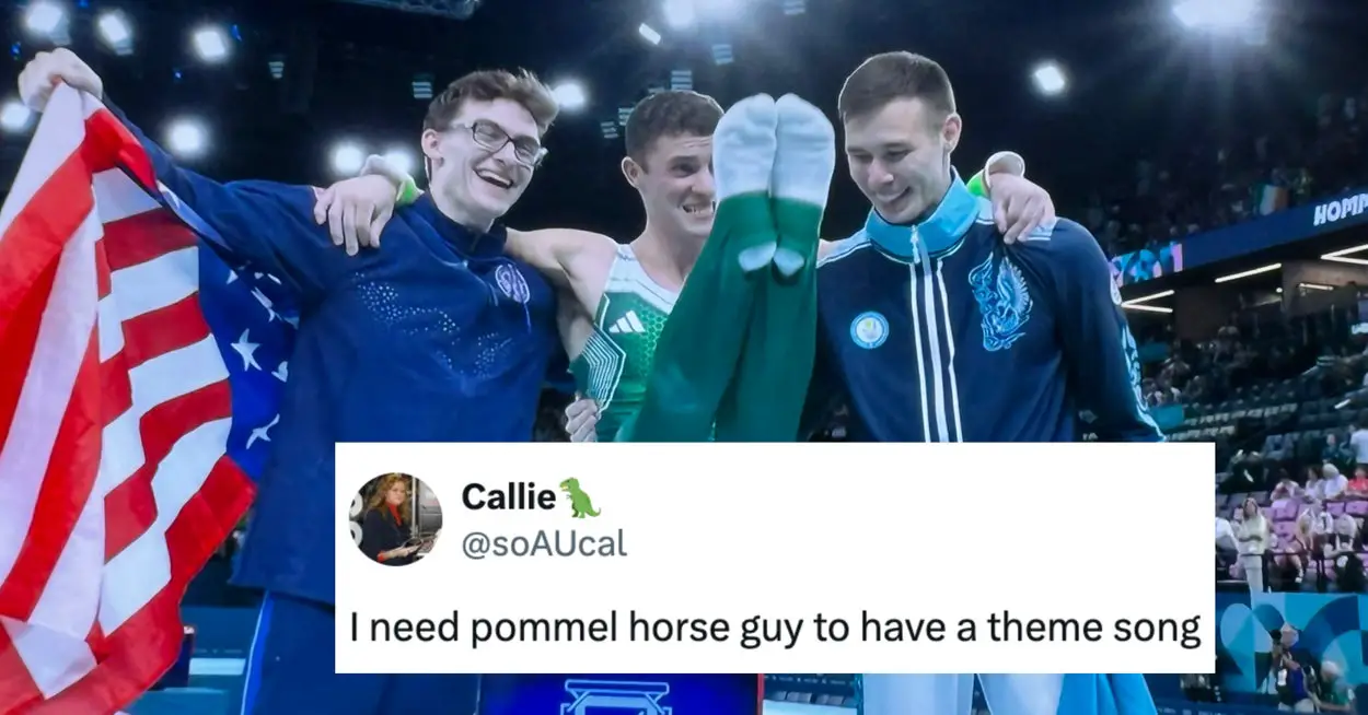 The 24 Best Reactions To Steve, The Nerdy Pommel Horse Winning Bronze