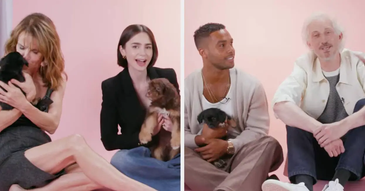 The Emily In Paris Season 4 Cast Completed Our Puppy Interview