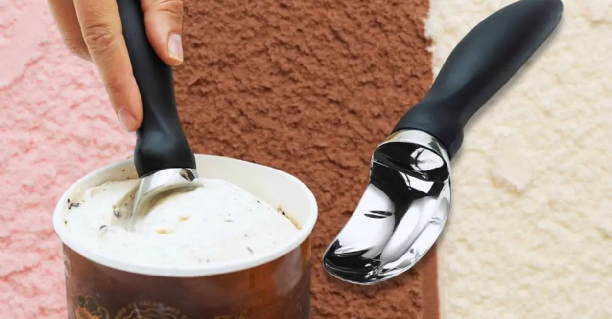 This Ice Cream Scoop "Glides Like Butter" Through Pints