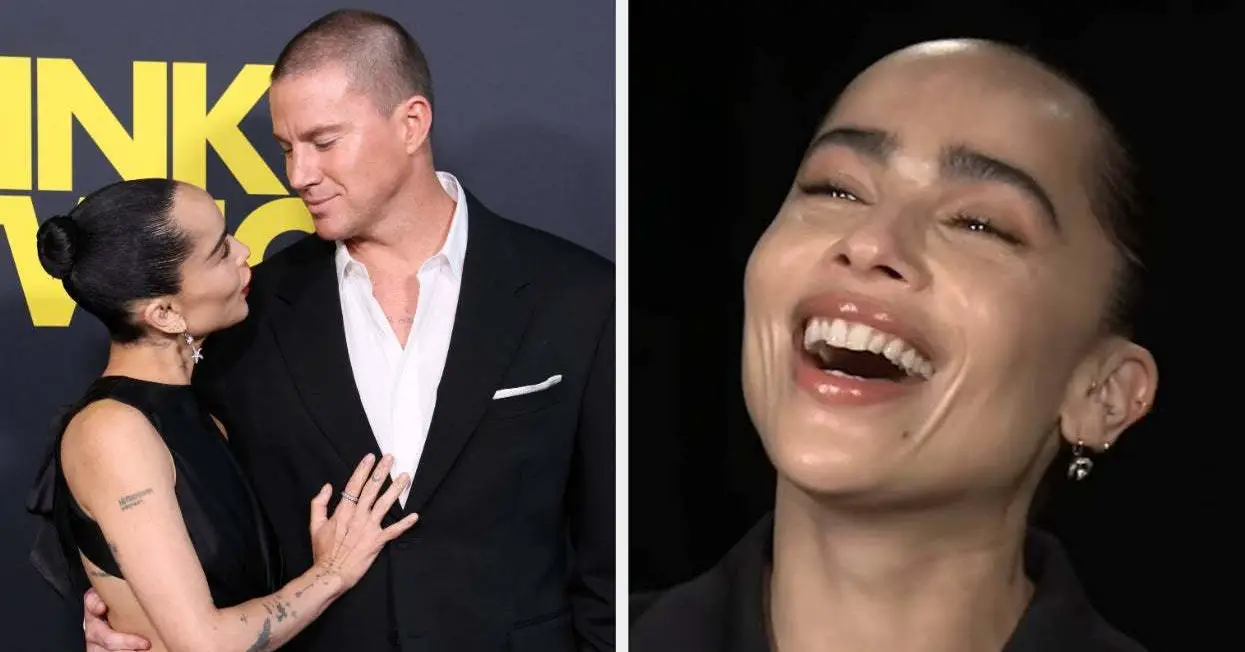 "That's A Great Question, And I'm Gonna Cry": Zoë Kravitz And Channing Tatum Made Wholesome Comments About One Another