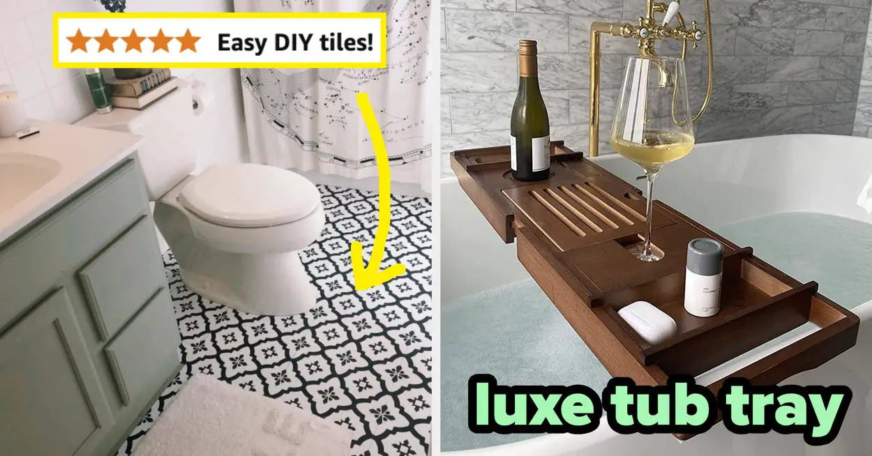 27 Things That'll Give Your Bathroom A Great Makeover