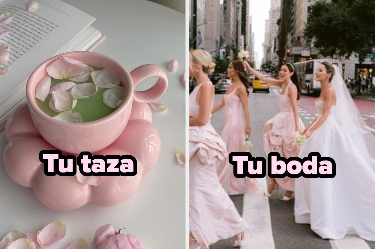 Elige entre estas tazas bonitas y te diré cuando te vas a casar