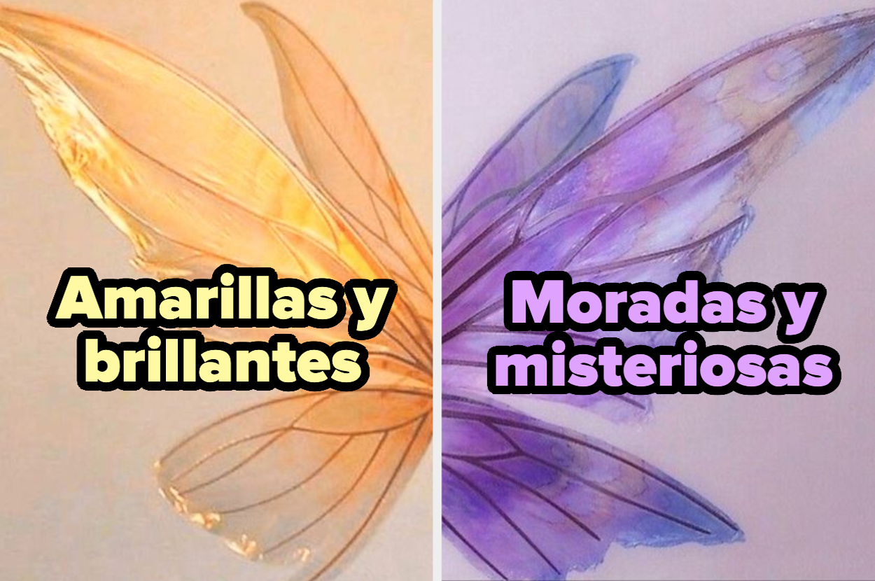 Elige entre estos objetos bonitos y te diré de qué color son las alas de tu alma