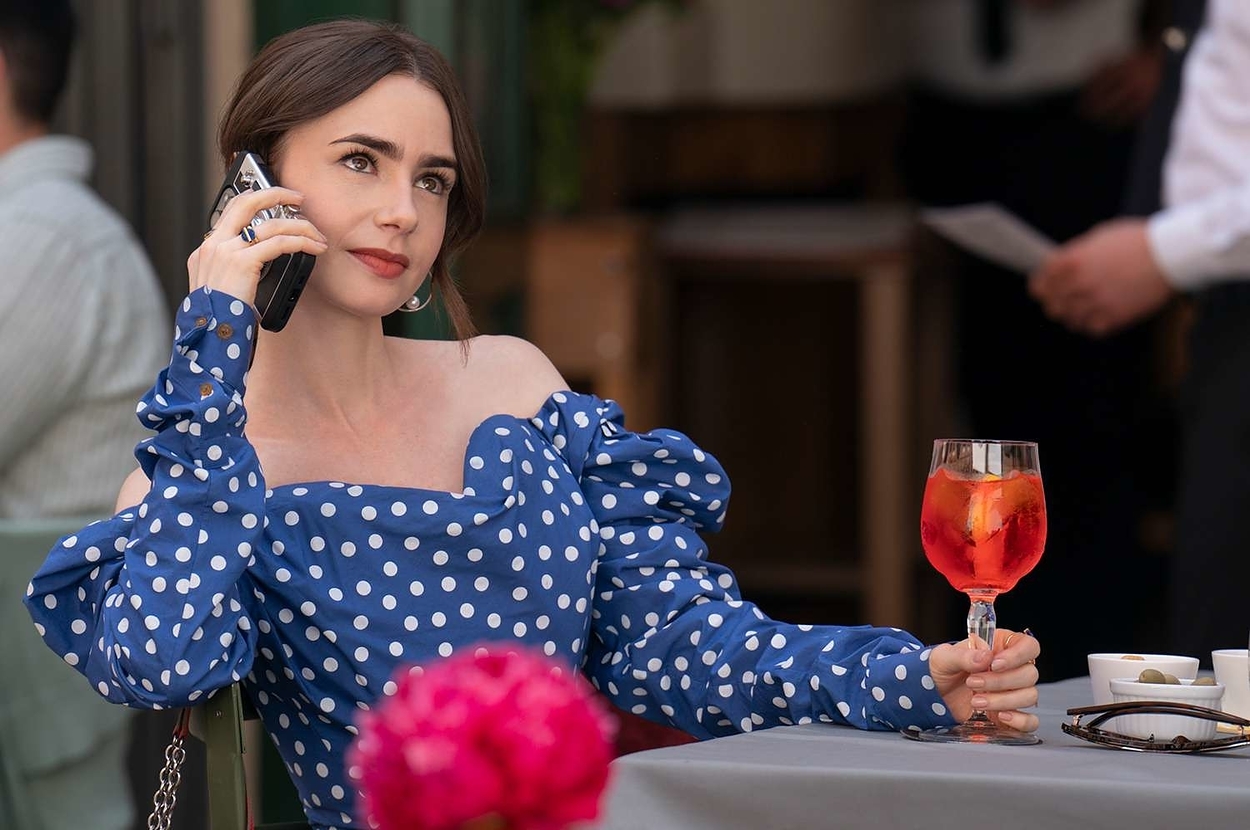 Lily Collins Shares Production Secrets About "Emily In Paris"