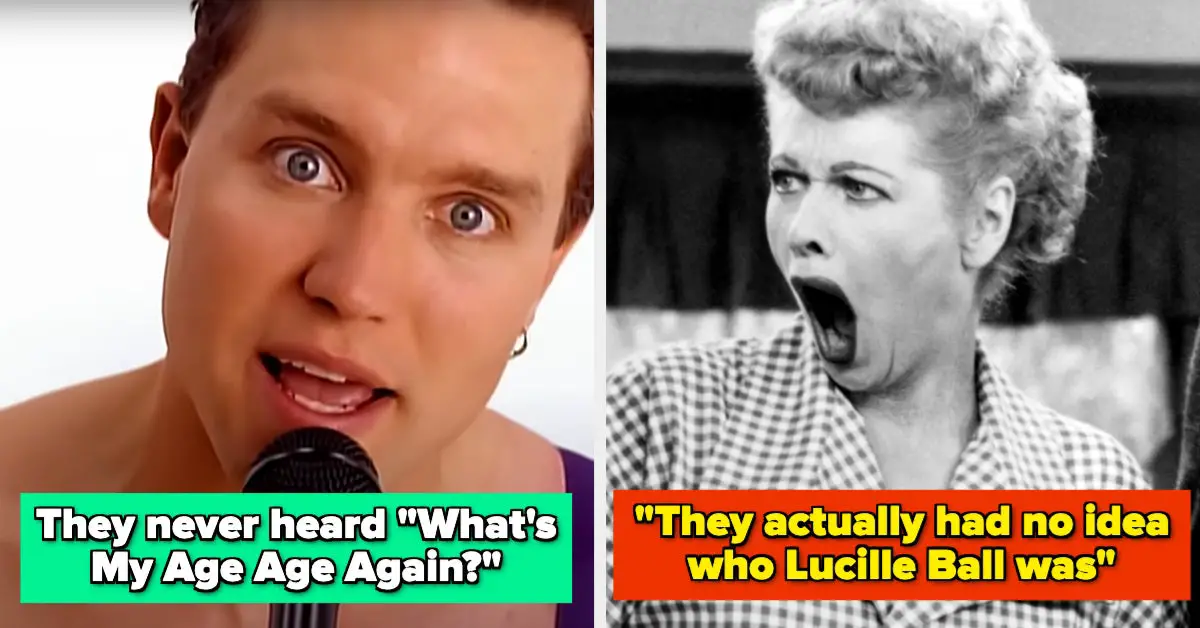 People Are Sharing The Outdated References They've Made That Young People Didn't Get And Left Them Feeling Ancient