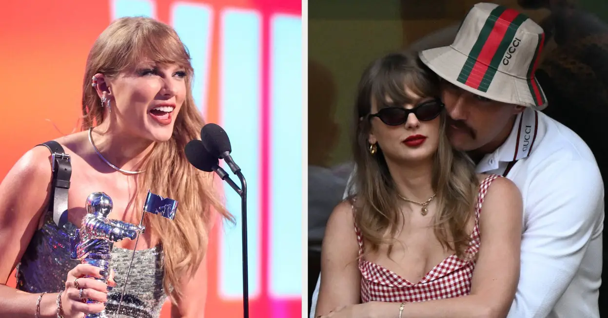 Taylor Swift Gave A Sweet Shoutout To Travis Kelce When Accepting Her VMA