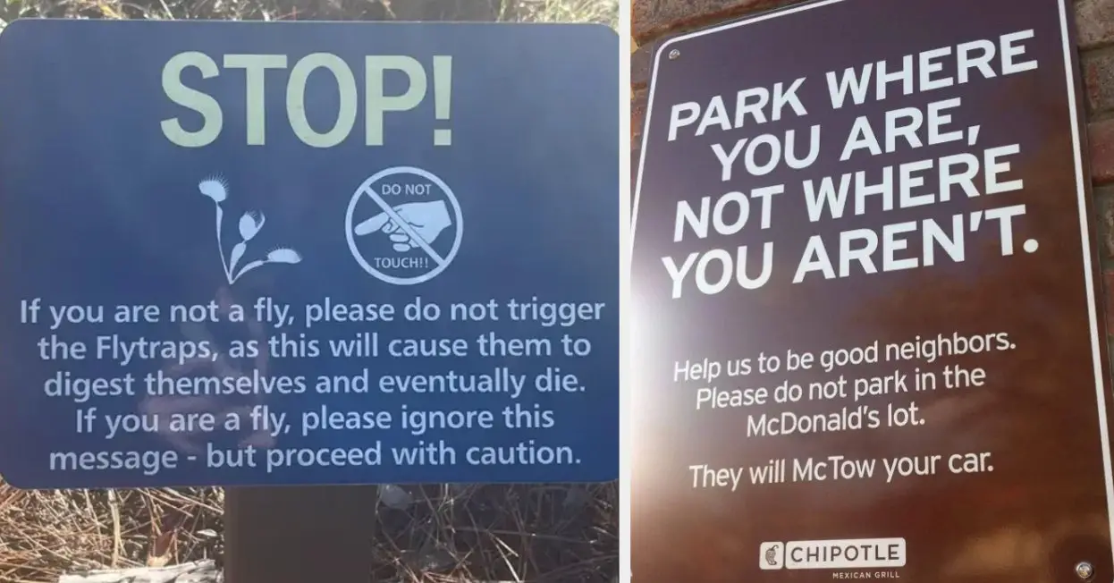 18 Signs From That Past Week That Made Me Laugh So Hard, I Pulled A Muscle In My Back And Shed A Single Tear