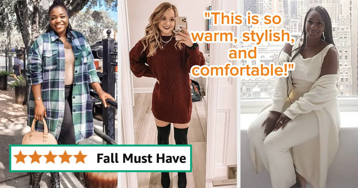 33 Amazon Fall Fashion Items You Should Give A Whirl