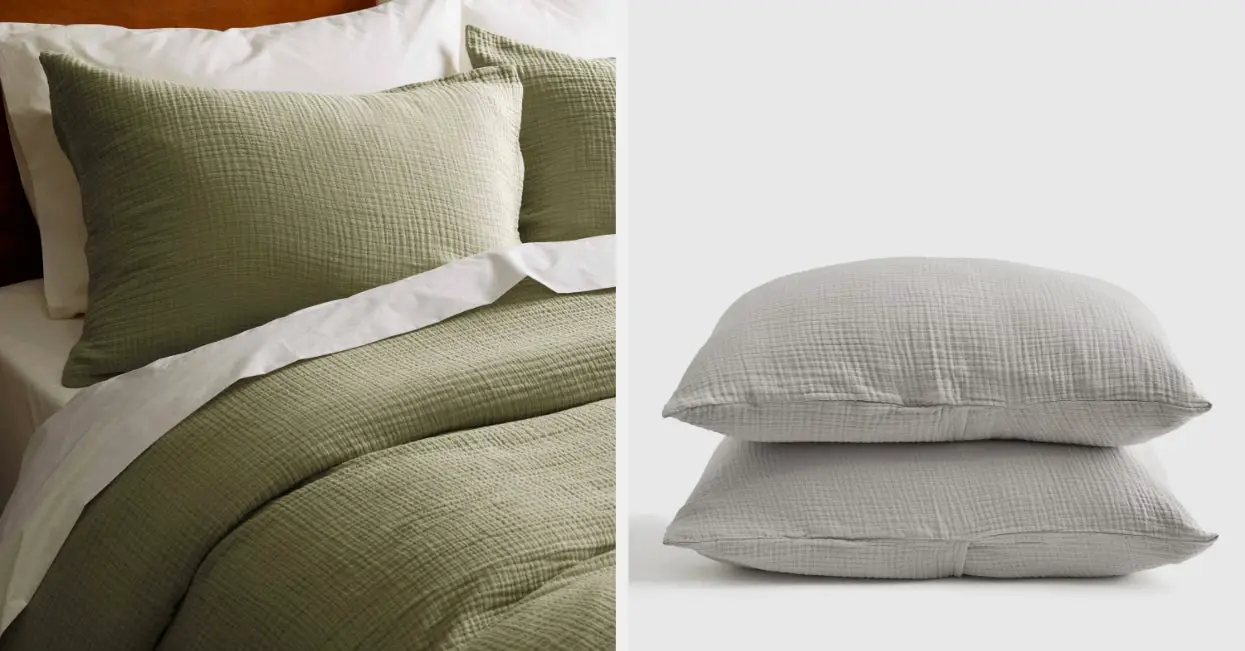 Gauze Pillowcases That Are Like "Sleeping On A Cloud"